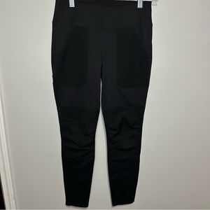 Women’s Carhartt Size XS 0-2 Nylon Cargo Black Leggings